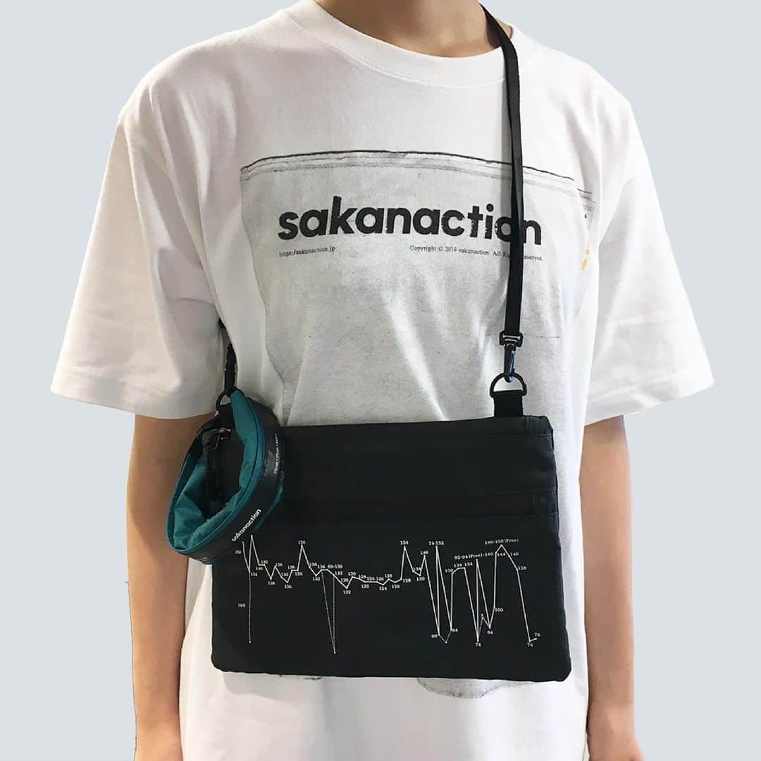 サカナクションさんのインスタグラム写真 - (サカナクションInstagram)「sakanaction  STUFF BAG 2500-  sakanactionのロゴをデザインしたスタッフバッグ。 ナイロン部分は防水加工を施しており、コンパクトに収納可能です。 #sakanaction2019summer」7月9日 18時17分 - sakanaction_jp