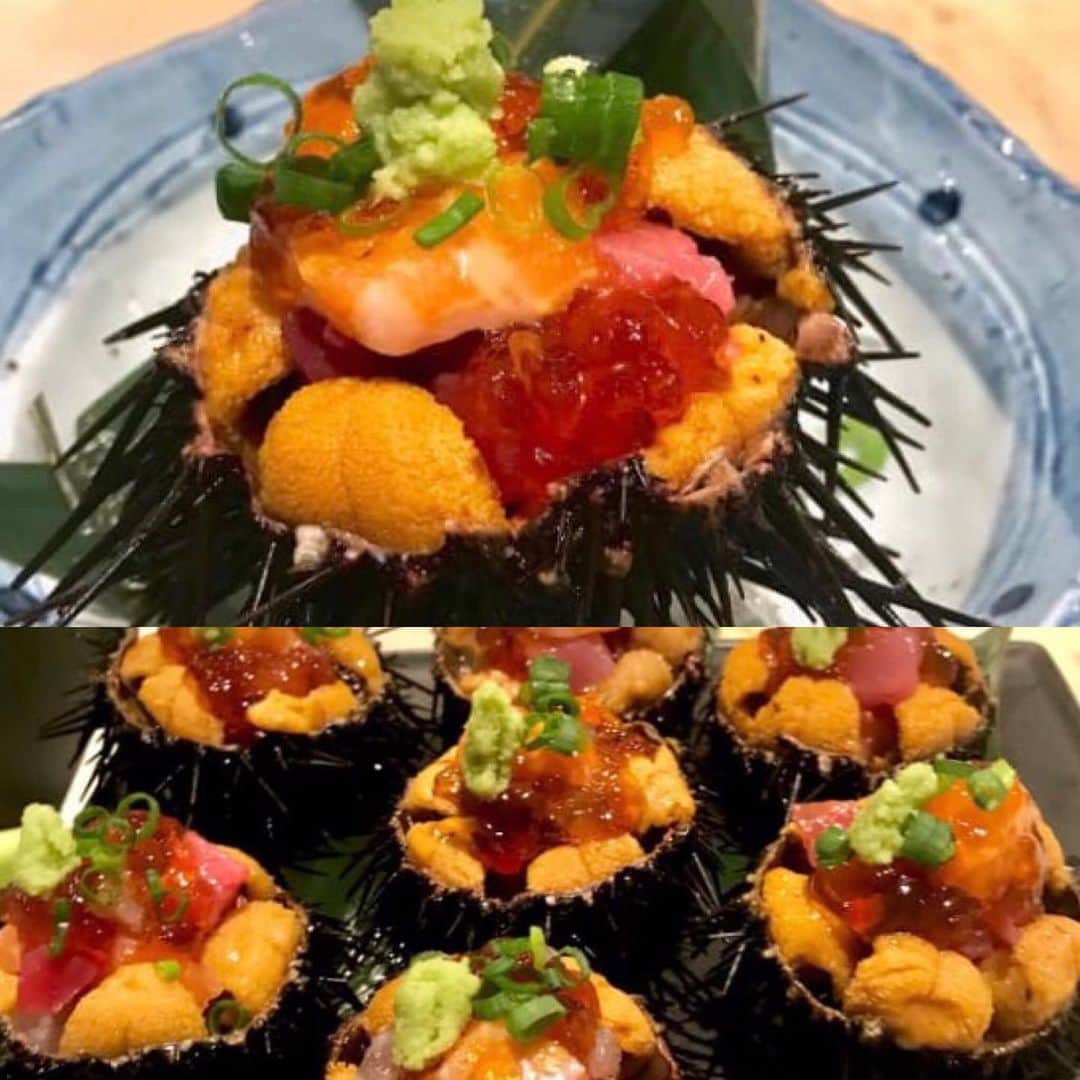 のインスタグラム：「#魚金#うに#ウニ#雲丹 #うにざんまい」