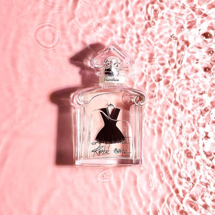 のインスタグラム：「Dive into your scent of the Summer with La Petite Robe Noire Ma Robe Plissée 💕  #guerlain #guerlainparfumeur #perfume #summer」