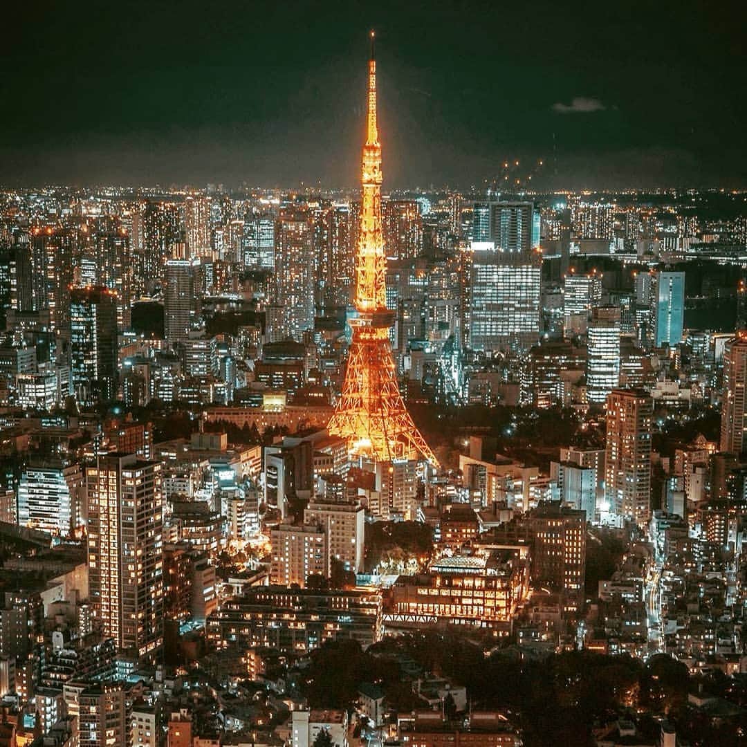 Miyu Toyonagaのインスタグラム：「Dear Tokyo.  You are gorgeous and strong 🖤  東京タワーを見る度に思う。 凛と強く美しい。  そう生き方でありたい🙏」