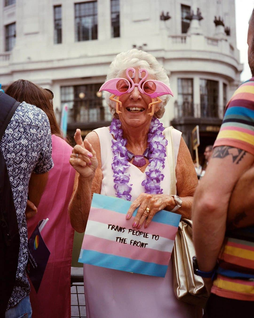 British Vogueさんのインスタグラム写真 - (British VogueInstagram)「Especially significant in the year that marks the 50th anniversary of the Stonewall uprising in New York, London's #Pride march on 6 July was a classic display of the diverse groups who traditionally converge on the city to celebrate individuality and equality. #BritishVogue enlisted photographer @LillieEiger to capture the atmosphere on the streets. Click the link in bio to see more of the best pictures from London #Pride2019.」7月9日 20時52分 - britishvogue