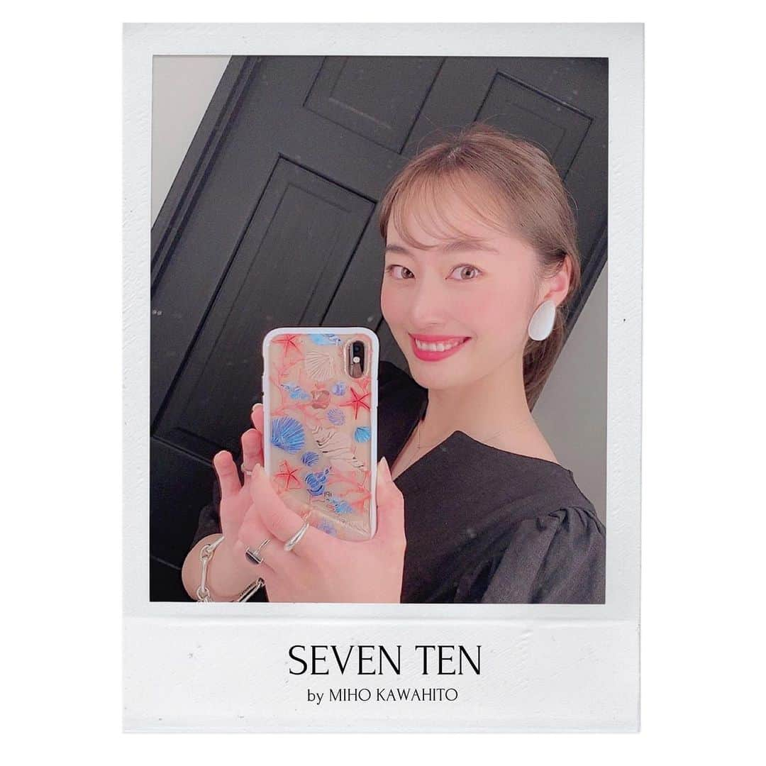 小祝麻里亜さんのインスタグラム写真 - (小祝麻里亜Instagram)「iPhoneケースは @seventenbymihokawahito の。涼しげで大人可愛いプリントが、とてもお気に入りです☺️⛱ ( 2枚目だとよく分かるはず👌) ． ． スマホってよく手に持ってるから、ケースが素敵だと気分が上がりますよね❤️ ． ＿＿＿＿＿＿＿＿＿＿ #seventenbymihokawahito #iphoneaccessory #iPhonecase #iPhoneケース  #얼스타그램 #아이폰케이스 #아이폰 #스마트폰 #셀카샷	 #셀피 #셀카그램」7月9日 20時54分 - maria_koiwai