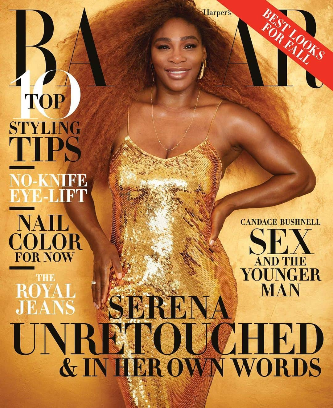 Harper's BAZAARさんのインスタグラム写真 - (Harper's BAZAARInstagram)「Introducing our August cover star... @SerenaWilliams! The tennis superstar goes unretouched, and gets candid in a first-person essay about last year’s controversial match at the US Open—and why she’ll never regret using her voice to speak out against injustice. Link in bio Photography by @alexilubomirski  Styling by @menamorado  Hair by @vernonfrancois  Makeup by @tyronmachhausen @maybelline  Nails by #KimberlyTa #SerenaWilliams wears @stellamccartney and @tiffanyandco」7月9日 21時01分 - harpersbazaarus