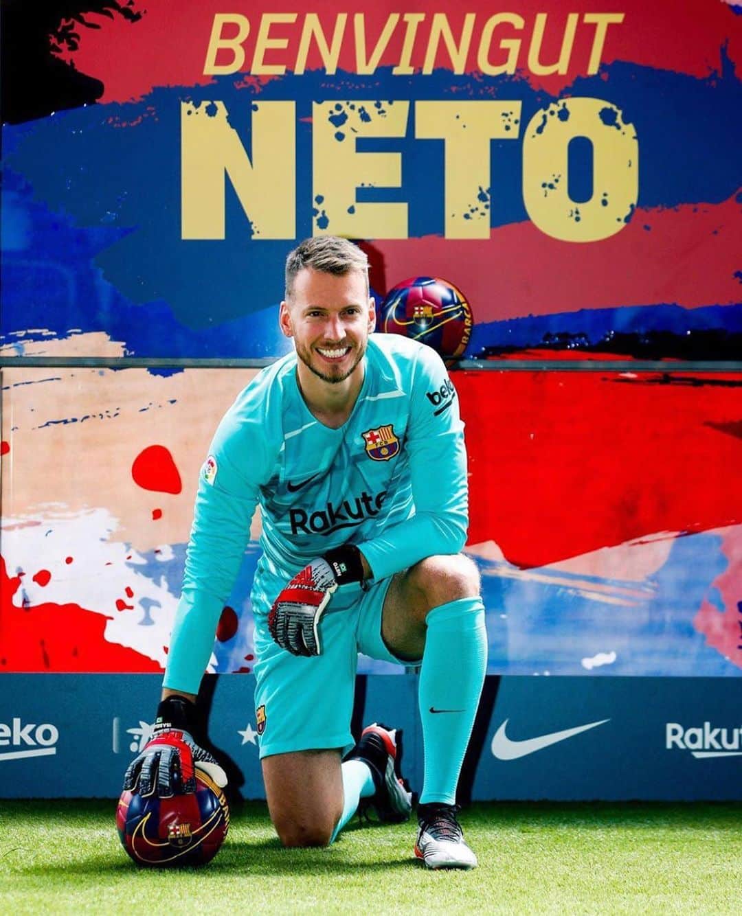 ノルベルト・ムラーラ・ネトのインスタグラム：「@fcbarcelona 🔵🔴 #forçabarça . . 📸 @miguelruizfcb」