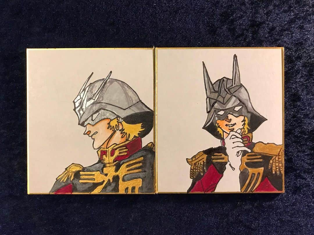 桂さんのインスタグラム写真 - (桂Instagram)「シャア・アズナブル  #charaznable #char #casvalremdeikun #zeon #mobilesuitgundam #redcomet #present #drawing #painting #thankyou #thanks #シャアアズナブル #シャア #キャスバルレムダイクン #ジオン #機動戦士ガンダム #赤い彗星 #プレゼント #贈り物 #友人がわざわざ描いてくれた #預かってきてくれた人間がなぜか机の上に大切に放置していた #坊やだからさ #ありがとう #超絶にうれしい」7月9日 21時59分 - astrology_tarot