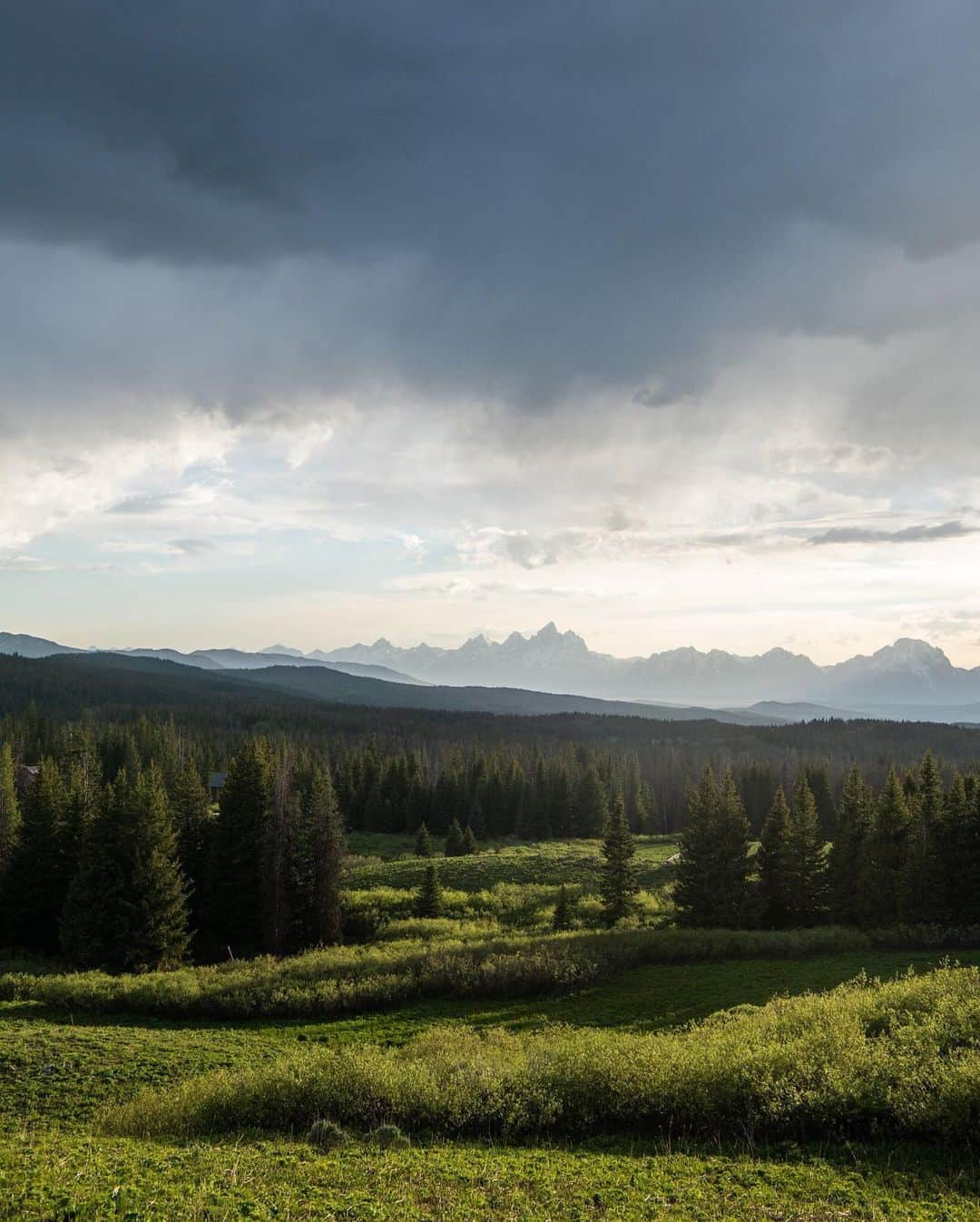 National Geographic Travelさんのインスタグラム写真 - (National Geographic TravelInstagram)「Photos by @taylorglenn | These are a few images of a beautiful summer evening on Togwotee Pass near Jackson Hole, Wyoming. I met up with my buddies Jake and Isaac to search for a grizzly bear that has been in the area. We did not manage to see her, but the views of the Tetons and the incredible layers of color and texture at sunset were a fair consolation. Follow me, @taylorglenn, for more from Wyoming and beyond. #jacksonhole #grandtetonnationalpark #wyoming」7月9日 22時25分 - natgeotravel