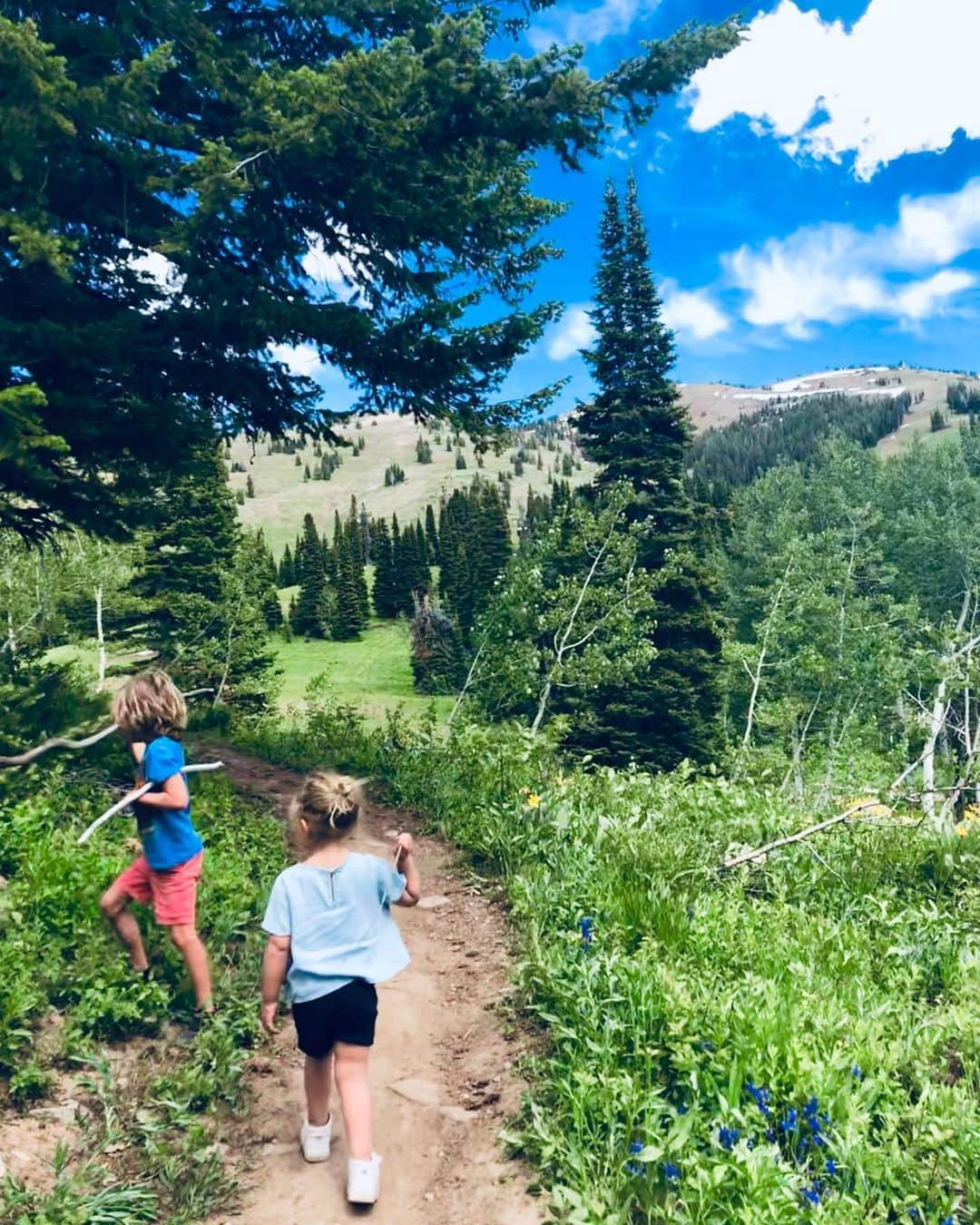 ダニエラ・ルーアさんのインスタグラム写真 - (ダニエラ・ルーアInstagram)「Doin’ that nature thing... . Fazendo aquelas coisas da Natureza... . #hike #caminhada #nature #natureza #beauty #beleza #kids #miúdos #siblings #happy #feliz #família #family #riverisaac #sierraesther #grandtarghee」7月9日 23時07分 - danielaruah