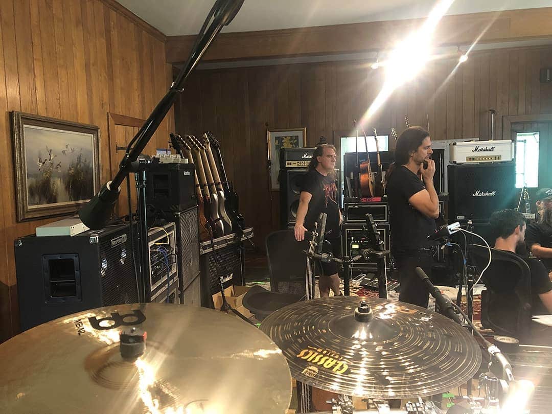 Megadethさんのインスタグラム写真 - (MegadethInstagram)「Checking in from the studio #megadeth16」7月9日 23時20分 - megadeth