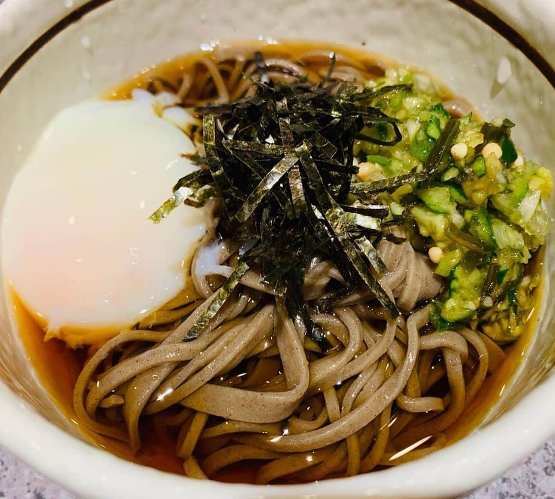 【元祖串焼き】''串タロー''公式アカウントさんのインスタグラム写真 - (【元祖串焼き】''串タロー''公式アカウントInstagram)「. 新メニュー「山形だしの冷やしそば」 . @kushitarou_official . #串タロー #まき串 #新宿 #生ビール超達人店 #山形だしの冷やしそば #新宿グルメ串焼き串タロー」7月10日 9時22分 - kushitarou_official