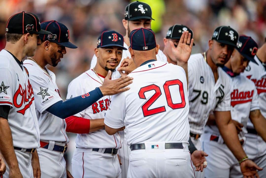 ボストン・レッドソックスさんのインスタグラム写真 - (ボストン・レッドソックスInstagram)「Lined up! 🌟」7月10日 9時52分 - redsox