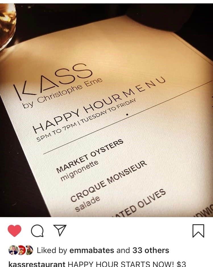 ジェリー・ライアンのインスタグラム：「Woo-hoo!  Go @chefeme! 🍾❤️🍷 @kassrestaurant」