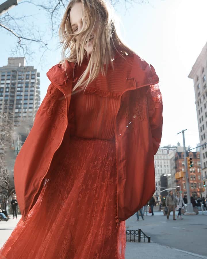 Saks Fifth Avenueのインスタグラム：「PAINT THE TOWN RED: Stop traffic in @maisonvalentino’s Tokyo Red Collection, available now at Saks. #SaksStyle」