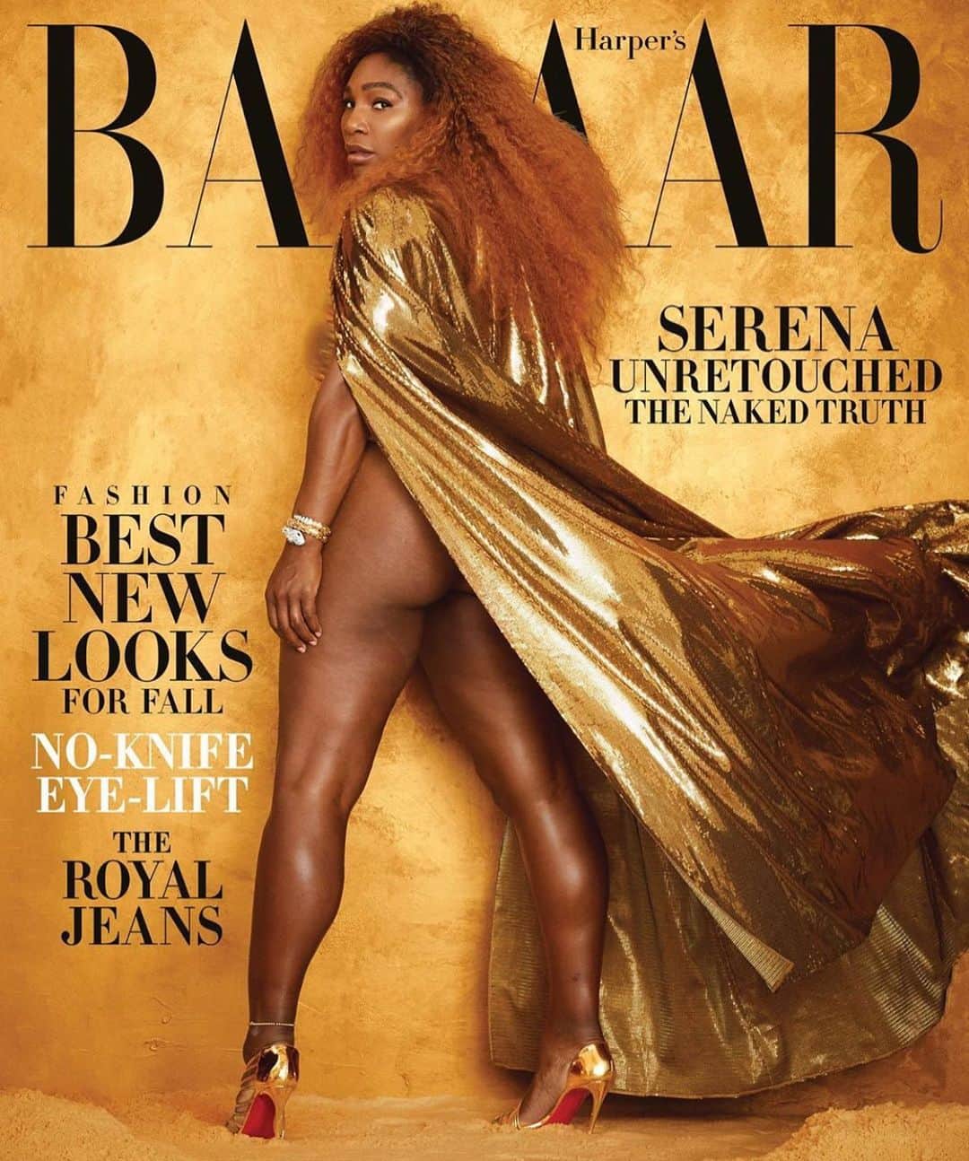 Alice Wegmannのインスタグラム：「@harpersbazaarus @serenawilliams」