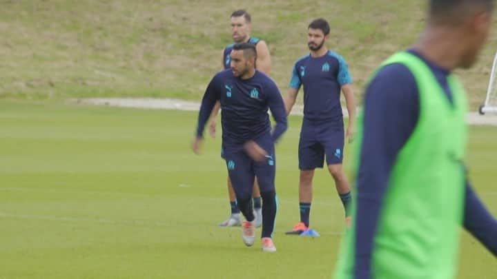 フロリアン・トヴァンのインスタグラム：「Entraînement du jour ⚽️ @olympiquedemarseille @payetdimitri27」