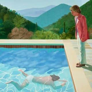 レイチェル・グッドウィンさんのインスタグラム写真 - (レイチェル・グッドウィンInstagram)「Happy Birthday to a true connoisseur of sunlight #davidhockney Portrait of an Artist 1972」7月10日 3時44分 - rachelgoodwinmakeup