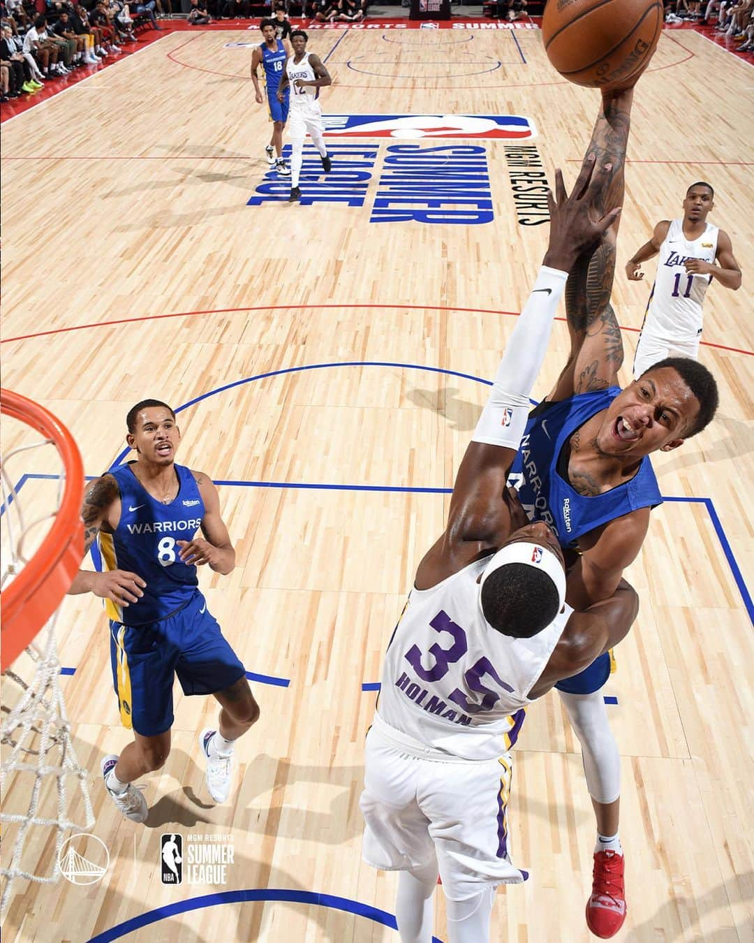 ゴールデンステート・ウォリアーズさんのインスタグラム写真 - (ゴールデンステート・ウォリアーズInstagram)「Scenes from last night’s #NBASummer dub 📸」7月10日 4時01分 - warriors