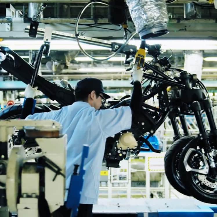 ヤマハ バイクさんのインスタグラム写真 - (ヤマハ バイクInstagram)「#YAMAHA #motorcycle #factory #iwata #headquarter  #export #kando #japan_focus」7月10日 6時53分 - yamaha_bike