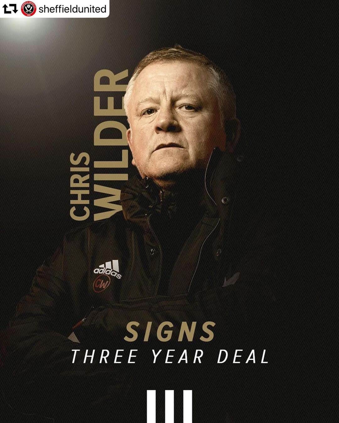 プレミアリーグさんのインスタグラム写真 - (プレミアリーグInstagram)「#repost @sheffieldunited ・・・ Sheffield United are delighted to announce that Chris Wilder has signed a new 3 year contract 🙌🏻 #SUFC 🔴」7月10日 6時58分 - premierleague