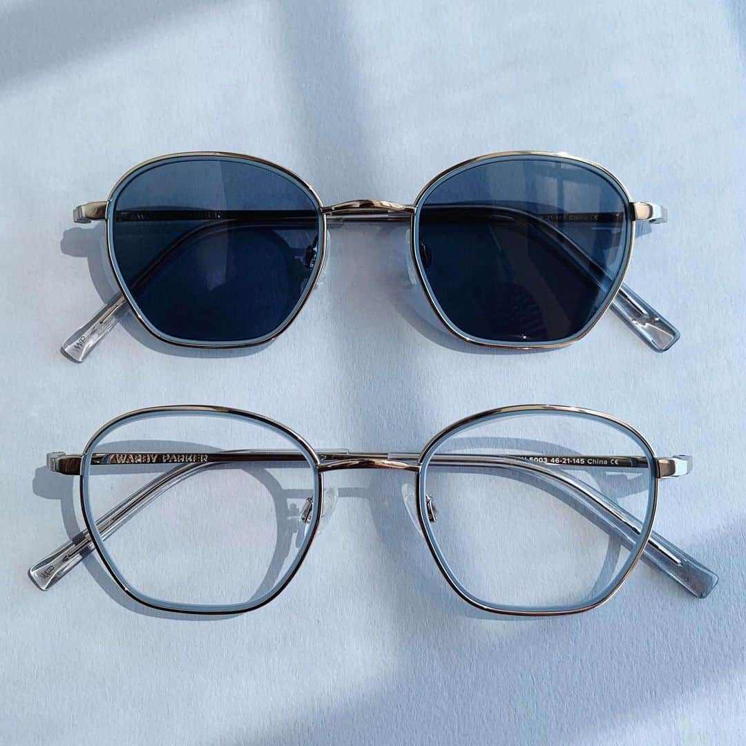 Warby Parkerのインスタグラム：「Come closer to catch a glimpse at the harmoniously hued detail found on every pair in our new Trace Edition frames. Can you spot it?」