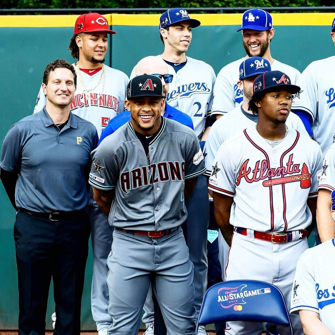 アリゾナ・ダイヤモンドバックスさんのインスタグラム写真 - (アリゾナ・ダイヤモンドバックスInstagram)「It’s showtime. @ketel_marte4 #AllStarGame」7月10日 8時15分 - dbacks