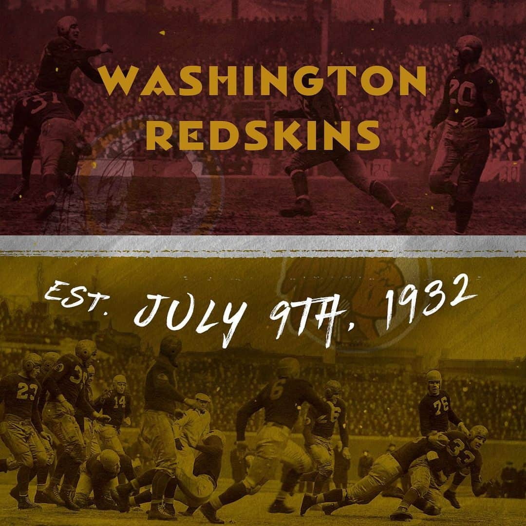 ワシントン・レッドスキンズさんのインスタグラム写真 - (ワシントン・レッドスキンズInstagram)「#OTD in 1932 #HTTR」7月10日 8時21分 - commanders