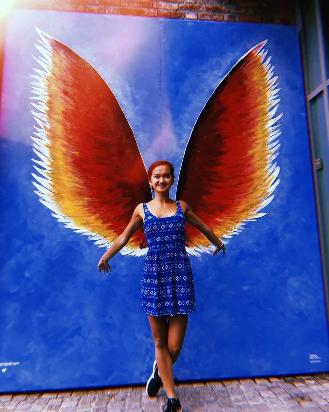アンネ・リネ・ヤシェムさんのインスタグラム写真 - (アンネ・リネ・ヤシェムInstagram)「Angel By The Wings 🎵」7月10日 18時49分 - annelinegjersem