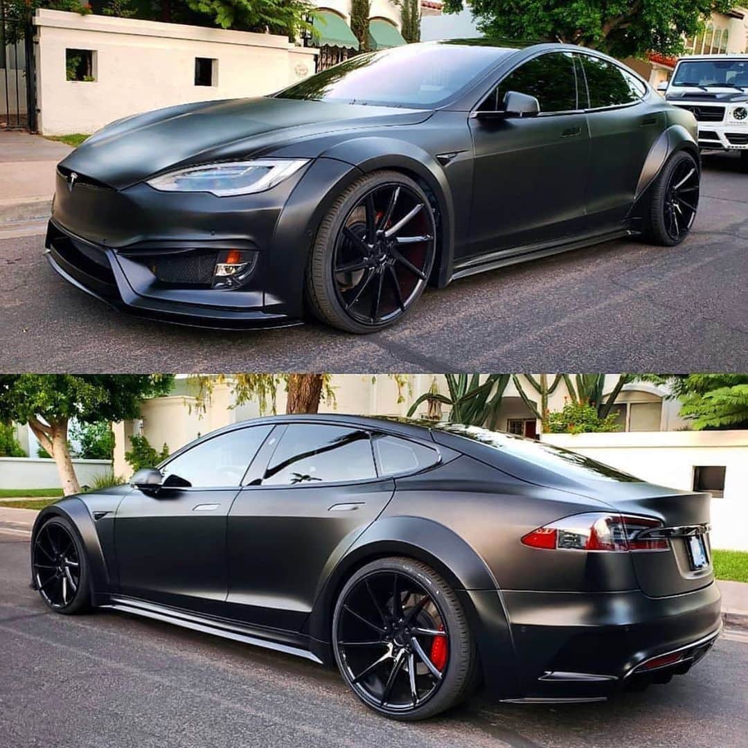 CarsWithoutLimitsさんのインスタグラム写真 - (CarsWithoutLimitsInstagram)「Prior Design Widebody Tesla Model S Built by @creativebespoke  Check out them for more custom builds  #carswithoutlimits #creativebespoke #tesla #cbclub」7月10日 19時32分 - carswithoutlimits