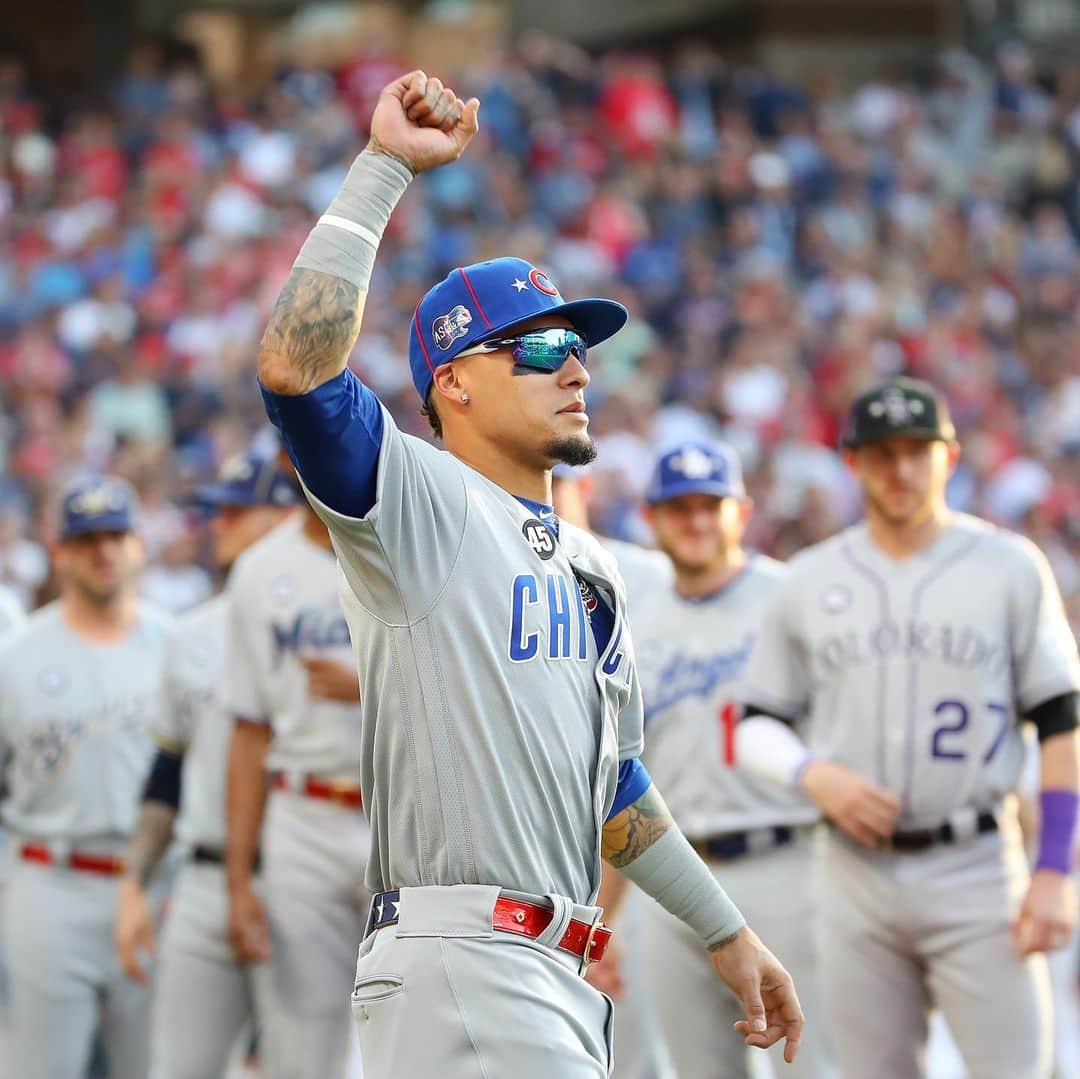 シカゴ・カブスさんのインスタグラム写真 - (シカゴ・カブスInstagram)「Thank you for representing the #Cubs in the #AllStarGame, @javy23baez!」7月10日 11時13分 - cubs