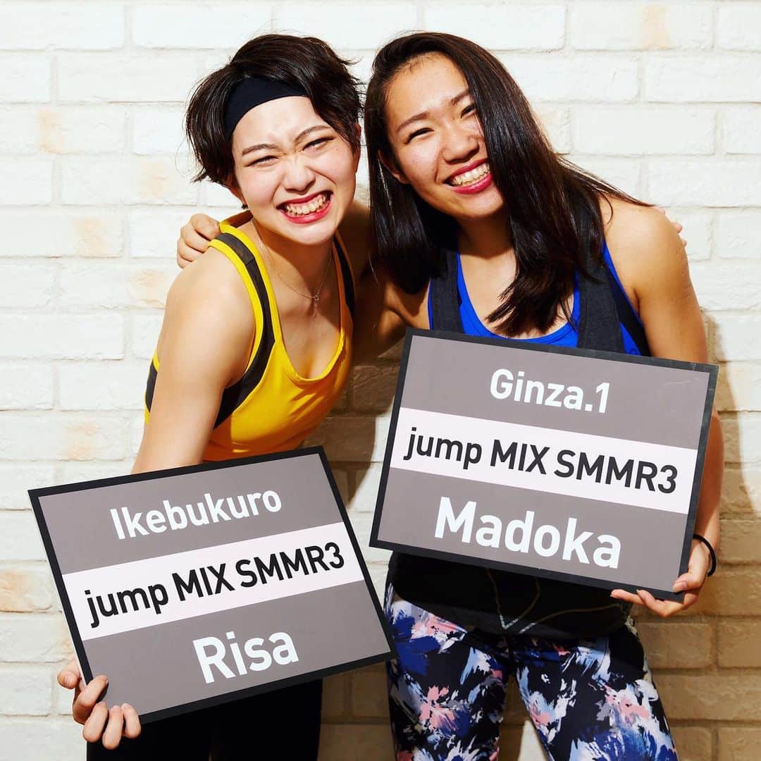 jump one（ジャンプワン）さんのインスタグラム写真 - (jump one（ジャンプワン）Instagram)「. 【インストラクター発表✨】 . いつもjump oneをご利用いただき、誠にありがとうございます。 . お待たせいたしました！ 『jump MIX SMMR3』を担当するインストラクター、 Ginza.1 の Madoka ＆ Ikebukuro の Risa からの コメントをお届けします！ . . Madoka (GNZ1) jump MIX SMMR3!!!!!!!!! 今年も！この季節！やってきました☆☆☆ この夏もjump oneで熱い！夏を感じて、みなさんと一緒に最高の思い出を作りましょう！！！！！ . . Risa (IKBR) 今年もこの季節がやってきましたね！！jump one の夏が！！！ jump MIX SMMR3 ！！ 皆さんと一緒に弾ける汗をかきながら、 シェイプアップできることを楽しみにしています！ 一体感溢れるIKBRのスタジオで、 夏を盛り上げていきましょう！！ . . 気になる他のメンバーも 随時発表していきますのでお楽しみに♪ . . #jumpone #ジャンプワン #diet #ダイエット #筋トレ #トレーニング #ボディメイク #フィットネス #ワークアウト #ストレス発散 #エクササイズ #有酸素運動 #トレーニング女子 #腹筋割りたい #ジム女子 #暗闇フィットネス #トランポリンダイエット #暗闇トランポリン #トランポリンフィットネス #美ボディ #美body #サマー #駅近ジム #夏までに痩せる #夏までに痩せたい #smmr3」7月10日 11時21分 - jumpone_official