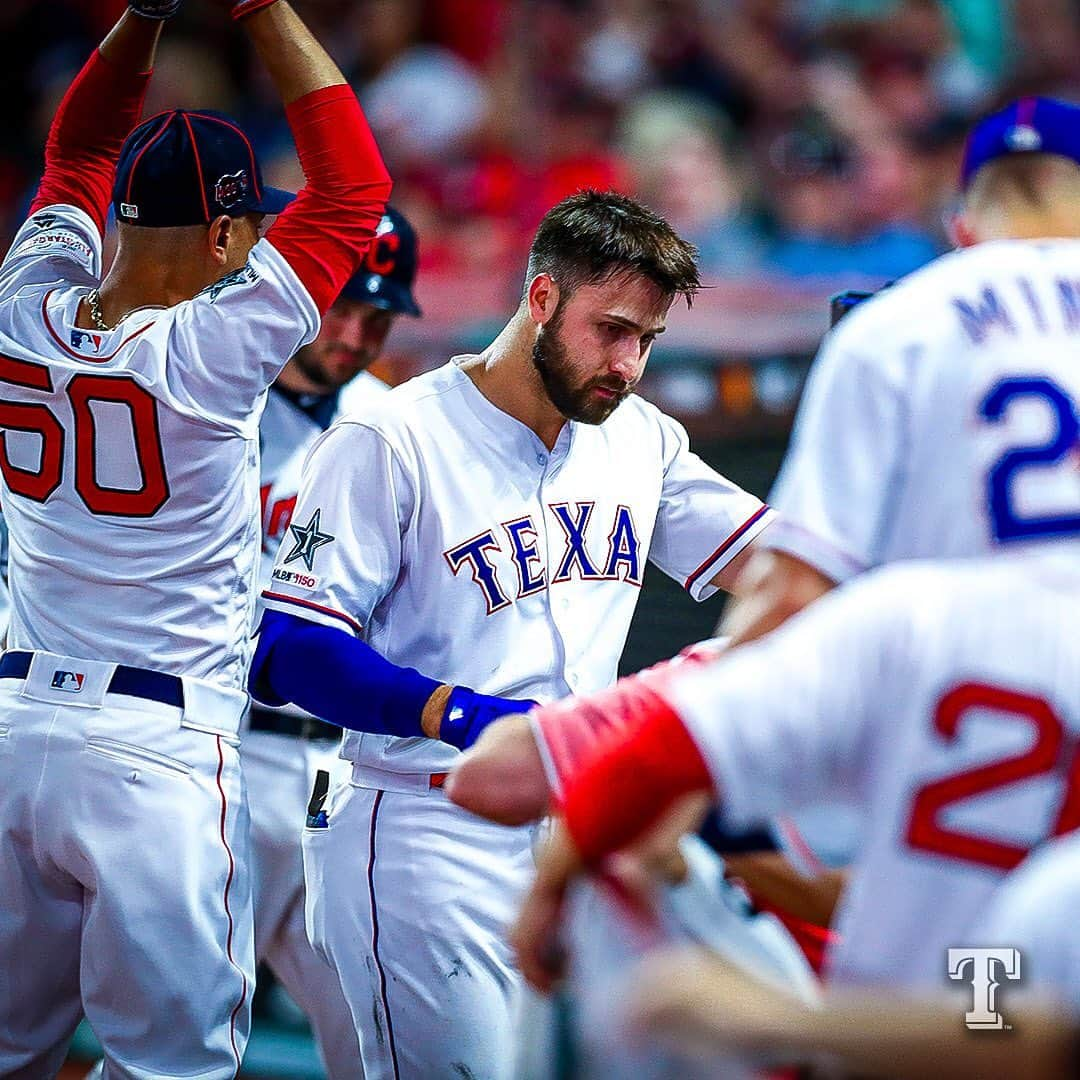 テキサス・レンジャーズさんのインスタグラム写真 - (テキサス・レンジャーズInstagram)「1st All-Star Game. 1st at-bat. 1st pitch.」7月10日 11時54分 - rangers