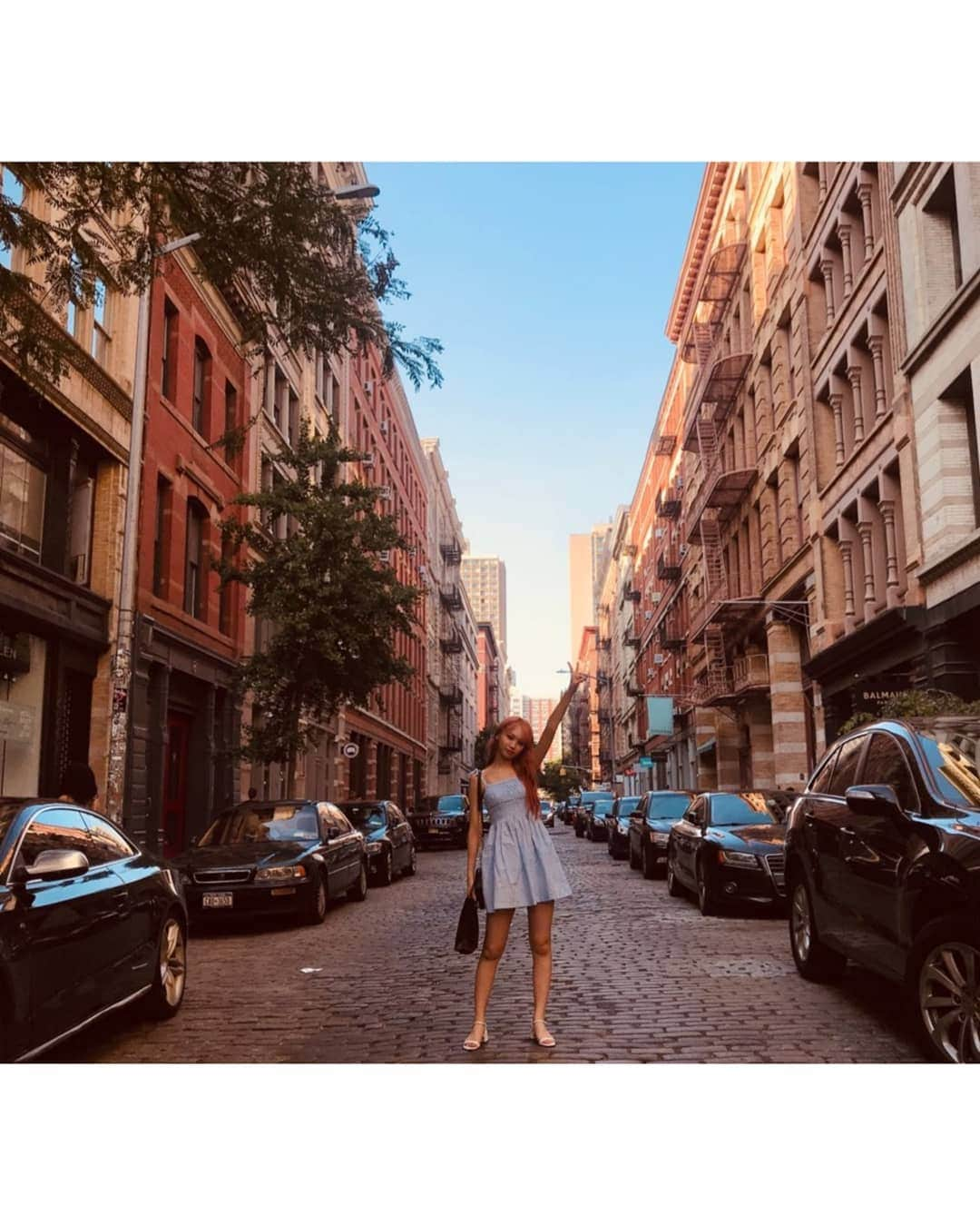 IZ*ONEさんのインスタグラム写真 - (IZ*ONEInstagram)「NY❤️ ⠀ #채원 #チェウォン #IZONE #아이즈원 #アイズワン」7月10日 12時16分 - official_izone