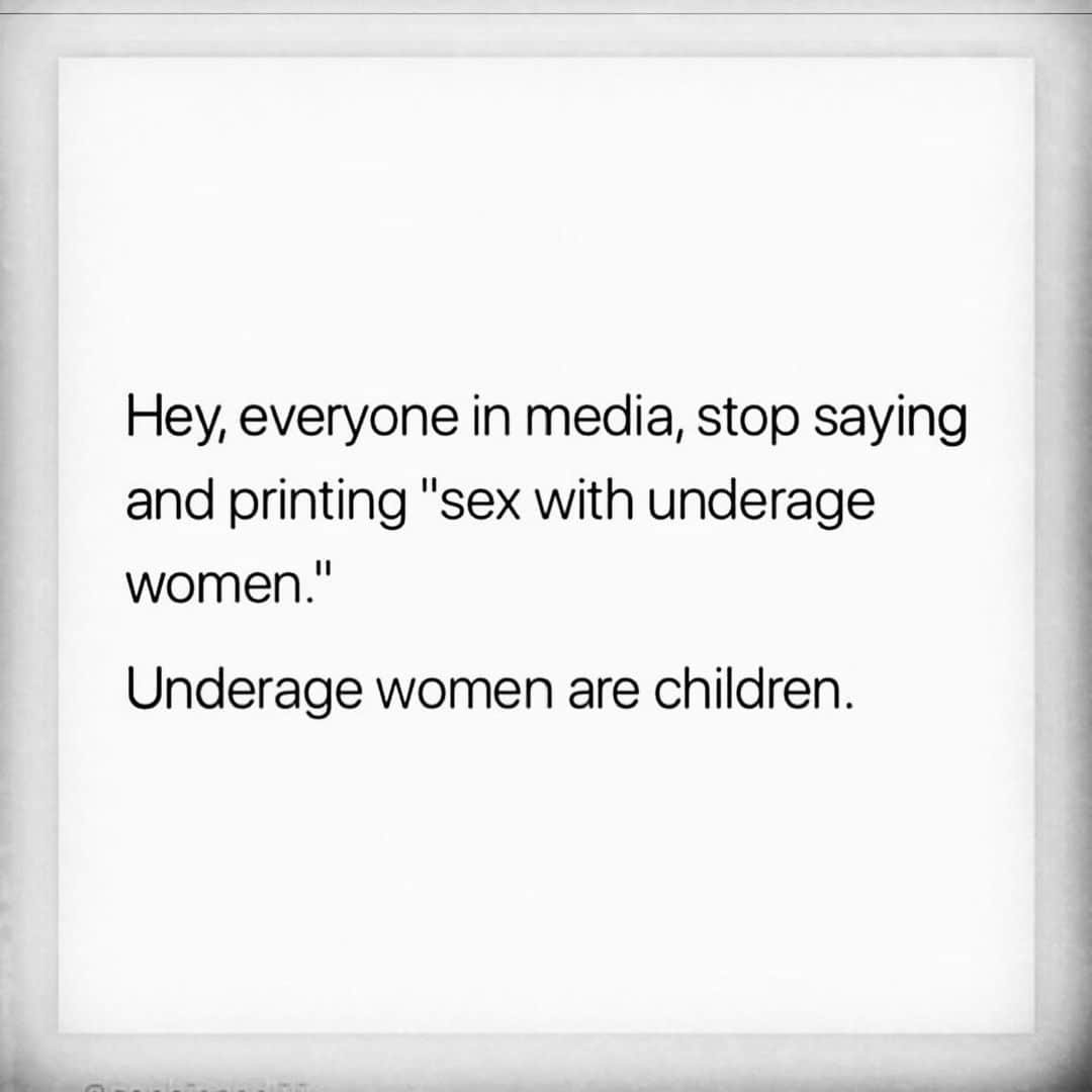 アマンダ・デ・カディネットさんのインスタグラム写真 - (アマンダ・デ・カディネットInstagram)「Words are so powerful . We all have a responsibility to choose them with care . Some ( not all ) of the media outlets play a part in minimising what shouldn’t be made smaller , sensationalising what is serious and in this case I can only assume the objective was to try and soften the harsh truth . Underage women = Girls / children .  I know first hand what it’s like to be a 14 year old girl  and be sexualized and hit on by  40 + year old men. There is nothing ok about it . Text book example of abuse of power . Respect to the many survivors who have been trying to  stop Jeffrey Epstein for years . I hope they sleep well tonight knowing that speaking their truth was not in vain . #SupportSurvivors」7月10日 14時56分 - amandadecadenet