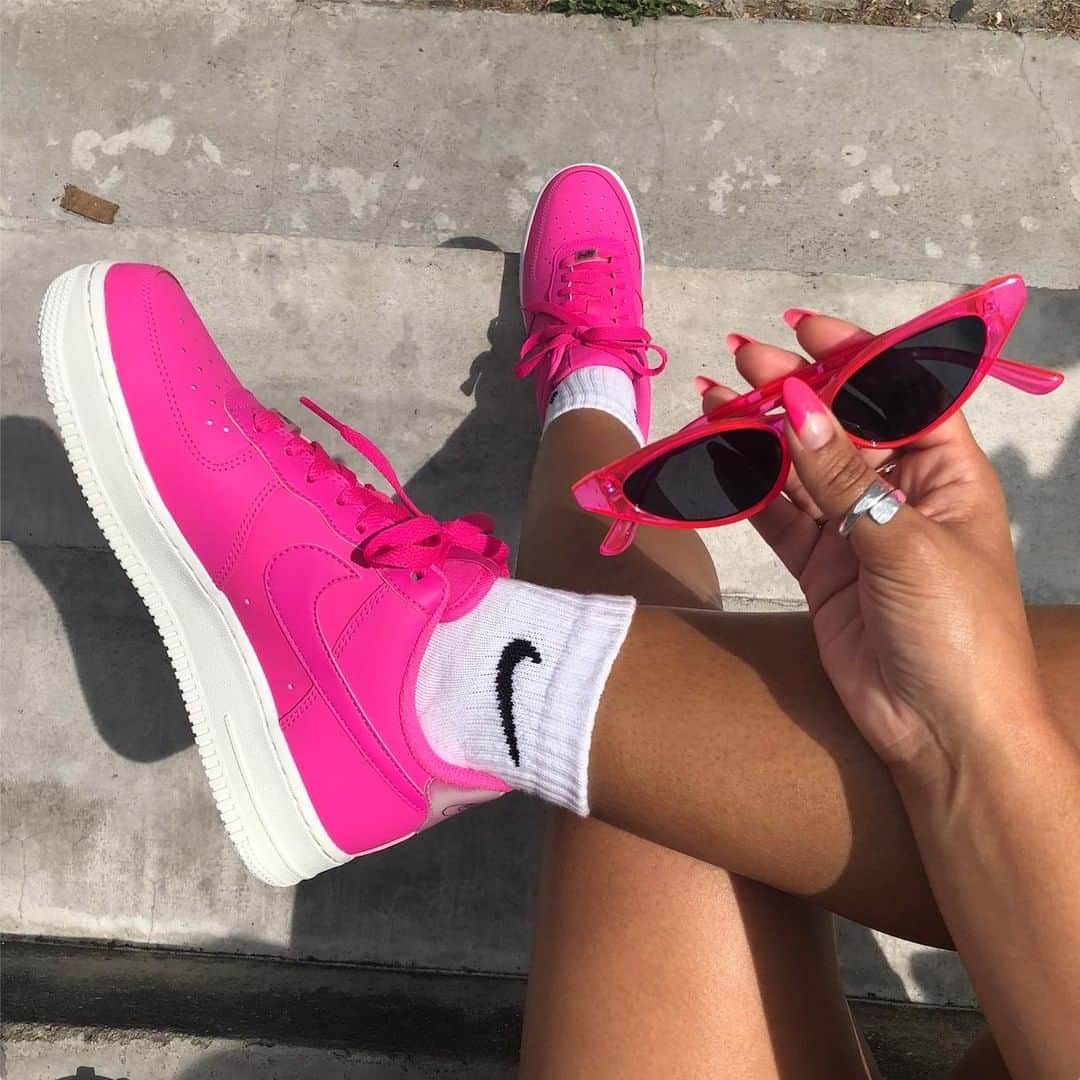 ASOSさんのインスタグラム写真 - (ASOSInstagram)「On Wednesdays, we wear pink Air Force 1s 💖 🔎 Nike Air Force 1 07 trainers (1507544)」7月10日 15時10分 - asos
