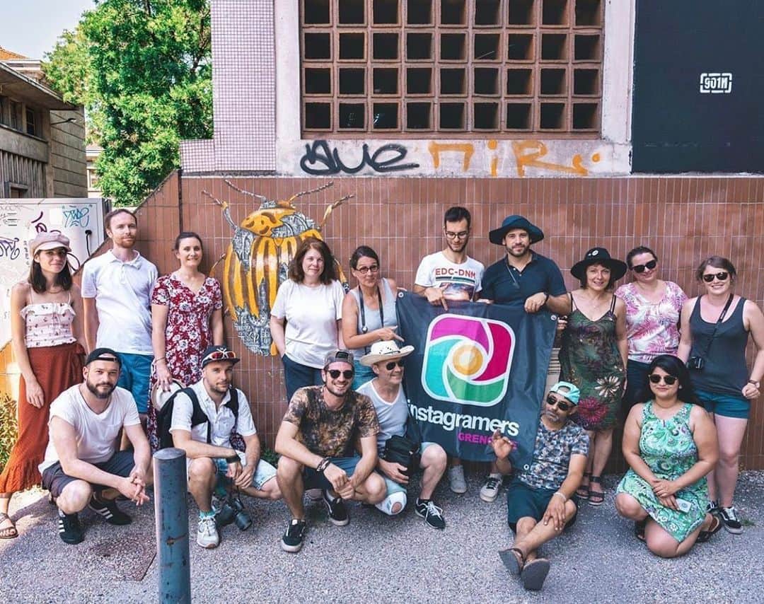 Instagramersさんのインスタグラム写真 - (InstagramersInstagram)「Hello from our recent @igersgrenoble #instameet during last Street Art Festival 2019 photowalk in #grenoble #france #igersgrenoble_safga2019 . 🔘 thanks to our partners @grenoblestreetartfest and @tagetmoi ! . Thanks to all the people who came to our event! . Team #Igersgrenoble @adelinev38 @stephv38 @iaconegro38 @gre_art . Crédit Photo : @arthur_drvl . #Safga2019 #grenoblestreetartfest #tagetmoi #igersgrenoblestreetart #igers #igersfrance」7月10日 15時57分 - igers