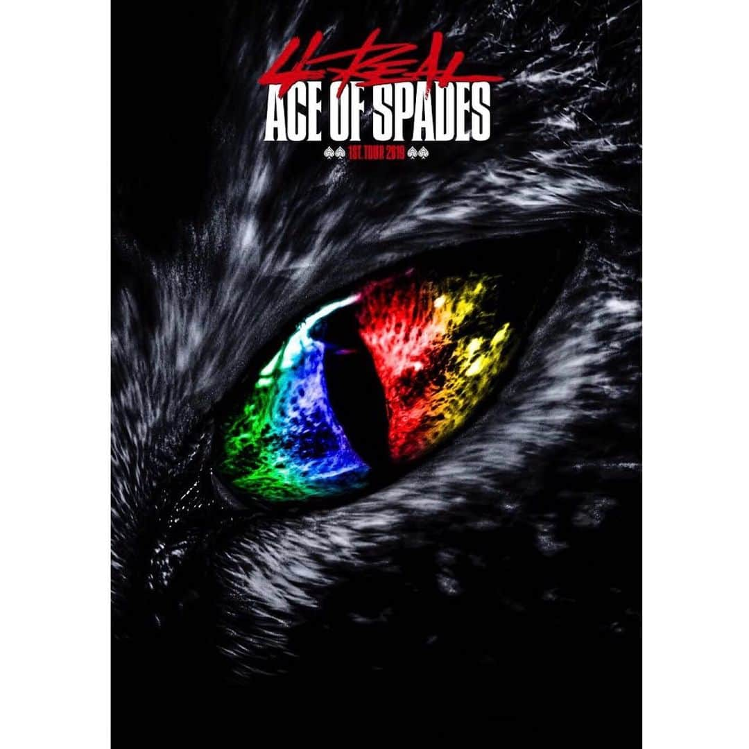 月刊EXILEさんのインスタグラム写真 - (月刊EXILEInstagram)「【ACE OF SPADES】 本日発売日‼️ ACE OF SPADES「ACE OF SPADES 1st TOUR 2019 "4REAL" -Legendary night-」DVD & Blu-ray📀  2012年のデビューから約6年、2019年2月～3月に行われた初の全国ツアー「ACE OF SPADES 1st. TOUR 2019 “4REAL”」からZepp Osaka Bayside公演の模様を余すところなく収録🎦 Zepp Osaka Bayside公演では"SIN"、"TIME FLIES"の2曲に登坂広臣(三代目J SOUL BROTHERS from EXILE TRIBE)がサプライズゲスト出演✨ さらに、ツアー最終日のZepp SapporoにはGLAYのTERUとTAKUROがサプライズ出演✨ 札幌で再び起きた伝説の夜についてはTERUとTAKUROが出演したアンコール部分の"SCREAM"、"Rising Sun"、"グロリアス"を特別に収録‼️ 初回生産限定盤(2Blu-ray/2DVD+フォトブック)と通常盤(2Blu-ray/2DVD)でのリリース。 初回生産限定盤のみツアーのドキュメント映像を収録💥 ◇◆◇◆◇◆◇◆◇◆◇◆◇◆◇◆◇◆◇◆◇◆◇◆◇ バックナンバーの『月刊EXILE 6月号』(2019)では、Zepp Osaka Baysideでのライブをレポート📝三代目 J SOUL BROTHERS 登坂広臣がゲストで登場などスペシャルな公演の模様は必見です💫ぜひこちらも併せてチェックしてください☑️ ◇◆◇◆◇◆◇◆◇◆◇◆◇◆◇◆◇◆◇◆◇◆◇◆◇ 【商品形態】 【DVD(2枚組)】 RZBD-86851～2 / 6,000円(本体価格)+税 ※初回生産限定盤. . 【Blu-ray Disc(2枚組)】 RZXD-86853～4 / 7,000円(本体価格)+税 ※初回生産限定盤. . 【DVD(2枚組)】 RZBD-86855～6 / 5,000円(本体価格)+税. . 【Blu-ray Disc(2枚組)】 RZXD-86857～8 / 6,000円(本体価格)+税 . . －－－－－－－－－－－－－－－－－－－－ ACE OF SPADES official website https://www.aceofspades.jp  月刊EXILEのバックナンバーは、 下記のEXILE TRIBE STATION ONLINE、Fujisan.co.jpからご購入いただけます。 http://www.exiletribestation.jp/onlineshop/ http://www.fujisan.co.jp/」7月10日 17時00分 - exile_magazine