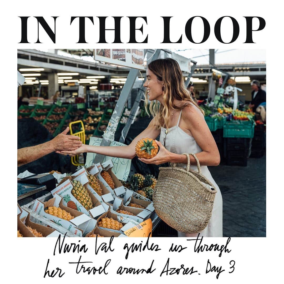 MANGOさんのインスタグラム写真 - (MANGOInstagram)「In the Loop | As part of our community series, Nuria Val (@frecklesnur) guides us through her travel around Azores. For her third day, she soaks up by Ponta Delgada’s market to explore the local lifestyle before going hiking and surfing. #MangoSS19 #Mango #MangoGirls」7月10日 17時35分 - mango
