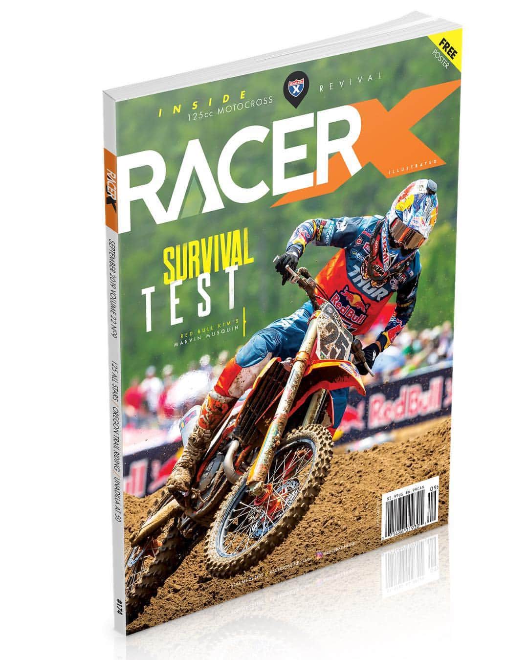 Racer X Onlineさんのインスタグラム写真 - (Racer X OnlineInstagram)「Red Bull KTM’s @marvinmusquin25 heats up in Lucas Oil @promotocross—and onto the cover of the September issue of Racer X magazine. Become a subscriber for just 99 cents. | Link in bio」7月11日 3時59分 - racerxonline