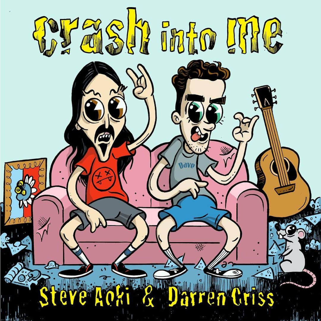 スティーヴ・アオキさんのインスタグラム写真 - (スティーヴ・アオキInstagram)「Taking it back to the 90s with this one! Me and my bro @darrencriss covering @davematthewsband Crash Into Me out this Friday! Pre-save in bio ✌🏻」7月11日 3時59分 - steveaoki