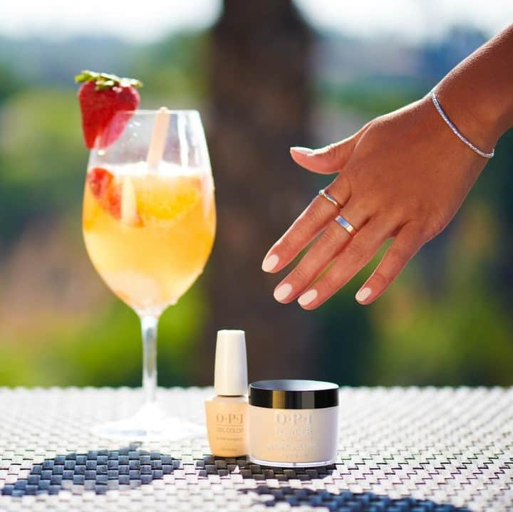 OPIさんのインスタグラム写真 - (OPIInstagram)「Got brunch plans? You'll #BeThereInAProsecco when you try #OPIGelColor or #OPIPowderPerfection with zero dry time! 🥂🍓 Cheers to that! #ColorIsTheAnswer #OPIObsessed ⁠ ⁠ #SummerNails #brunch #Mimosas #gelnails #dippowdernails #manicure #nudenails #gelmanicure #dippowder⁠」7月11日 4時30分 - opi