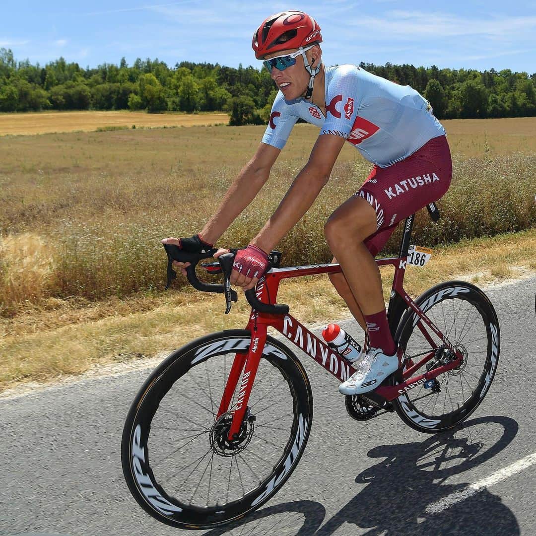 Zipp Speed Weaponryさんのインスタグラム写真 - (Zipp Speed WeaponryInstagram)「We love how @nilspolitt (shown here in Stage 3) races. A top 10 finish for the @katushacycling today at #TDF2019. #Keepbattling 📷 @gettysport」7月11日 4時51分 - zippspeed