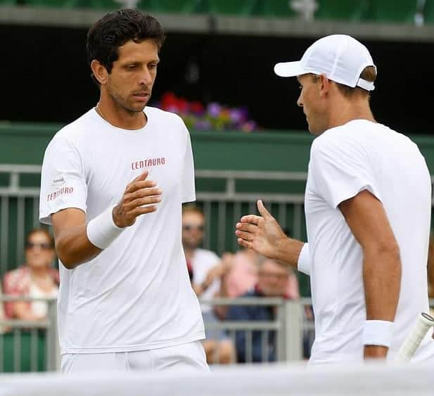 マルセロ・メロさんのインスタグラム写真 - (マルセロ・メロInstagram)「Valeu pela torcida pessoal, mais uma vez foi um prazer jogar Wimbledon! . . See you next year Wimb !!! Thanks @kubot.lukasz And all team !! Let's keep going. . @centauroesporte @itambe @meubmg @taroiigroup @orfeucafes #cbt #somostodosgirafa #melokubot」7月10日 20時22分 - marcelomelo83