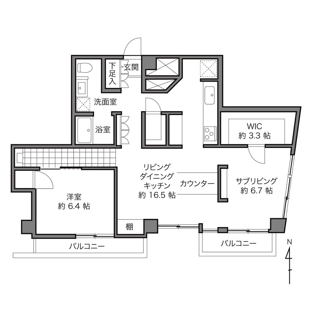 カウカモ ｜『一点もの』の住まいに出会おうさんのインスタグラム写真 - (カウカモ ｜『一点もの』の住まいに出会おうInstagram)「『杉のおかげでした』 この家に住み始めてから、健やかになった気がする。百年杉の清々しい香り、素足が気持ちよい感覚、目に優しい風合い。大きなテーブルを囲んでごはんを食べるようになったし、就寝前に携帯を見る時間が減った。五感、食事と睡眠を大切にするだけで、こんなに変わるなんてね。 . 目白駅 / 2LDK＋WIC / 71.64㎡ . --------------- ▶︎バーチャル内見ができるカモ？この物件の詳細はストーリーズ、またはプロフィールのリンクから【 杉のおかげでした 】をチェック！→@cowcamo --------------- . #cowcamo #カウカモ . #住まいづくり#間取り#間取り図#リビング#ダイニング#キッチン#リノベ#リノベーション#リノベーションマンション#中古マンション#マンション暮らし#ライフスタイル#シンプルライフ#インテリア#インテリアデザイン#インテリアコーディネート#インテリア雑貨#インテリア好きな人と繋がりたい#物件探し#内装 #ダイニングインテリア#ダイニングテーブル#リビングダイニング#百年杉#木のぬくもり#木目調#無垢床#心地よい暮らし」7月10日 21時01分 - cowcamo