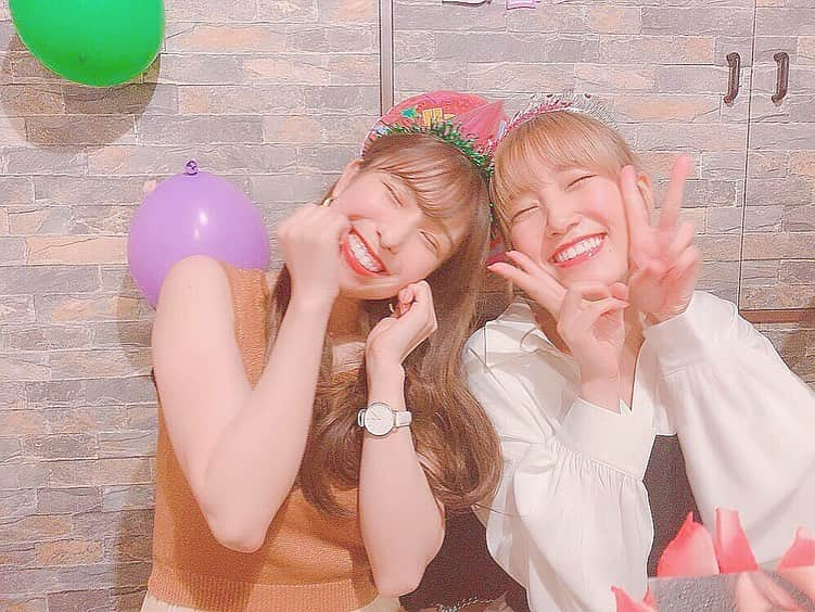 小嶋菜月さんのインスタグラム写真 - (小嶋菜月Instagram)「れなちゃん…☺️♥️ . . 22歳のお誕生日おめでとう🎉 . . これからもずっと親友でいようね♥️大好き♥️ . . #加藤玲奈 #れなっつん #お誕生日 #HBD #🎂」7月10日 21時13分 - kojimanatsuki_offical