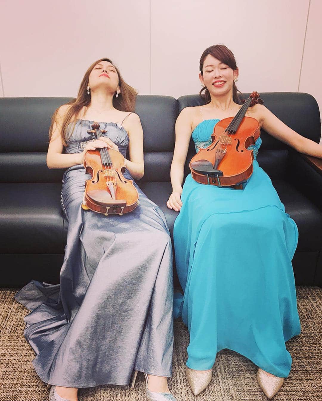 苅谷なつみさんのインスタグラム写真 - (苅谷なつみInstagram)「. 今日は衣李さんとでした💖 . #violin #duo #lunch #dinner #instagram #instagood #ヴァイオリニスト #名古屋 #演奏」7月10日 21時58分 - natsumi_kariya