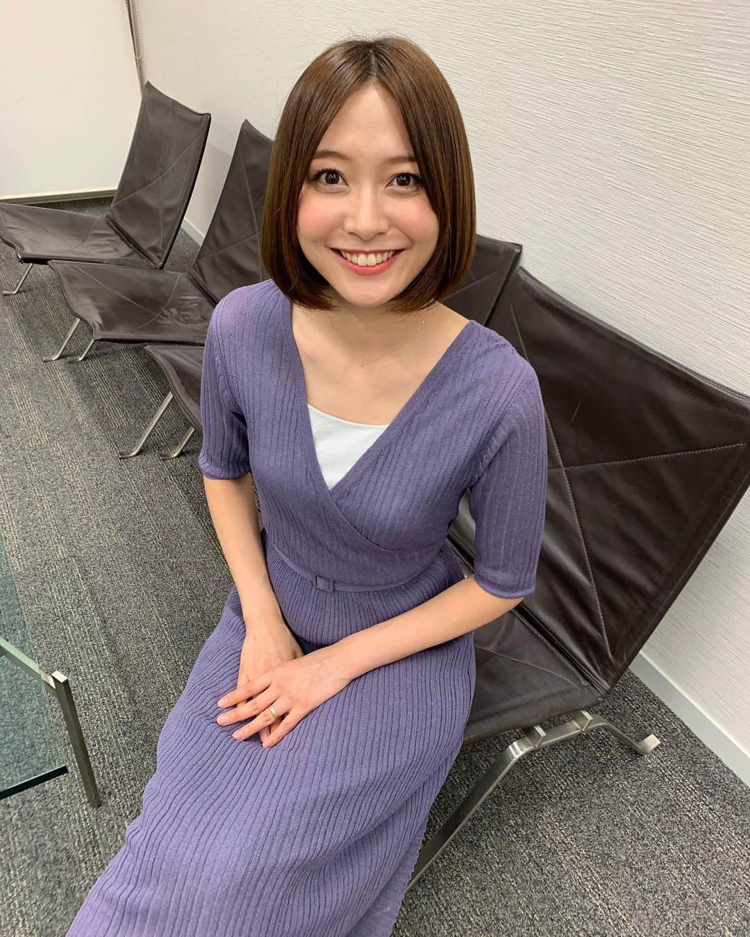 久冨慶子さんのインスタグラム写真 - (久冨慶子Instagram)「今日の衣装は @12twelveagenda  でした✨✨ ニット素材で大人っぽい ワンピースです😊 ＊ ＊ #テレビ朝日 #スーパーjチャンネル  #久冨慶子 #アナウンサー #衣装 #ワンピース」7月10日 21時59分 - keiko0hisatomi