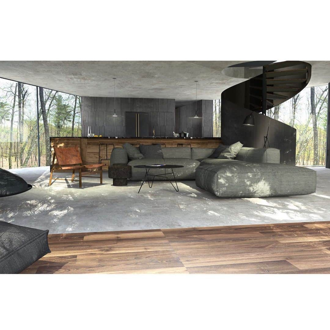 Architecture - Housesさんのインスタグラム写真 - (Architecture - HousesInstagram)「El-Ement Residence, Catskills, NY by @antonygibbondesigns」7月10日 22時02分 - _archidesignhome_