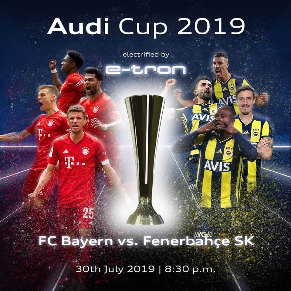 バイエルン・ミュンヘンさんのインスタグラム写真 - (バイエルン・ミュンヘンInstagram)「Audi Cup 2019 with #FCBayern, Real Madrid, Tottenham Hotspur & Fenerbahce SK. 🗓 30. & 31. July in Munich! 🏟 Tickets: https://fc.bayern/TicketsAudiCup」7月10日 22時07分 - fcbayern