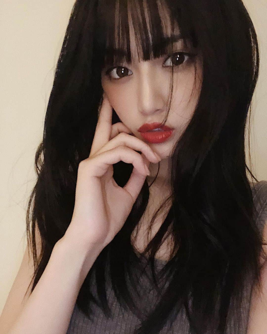 藤井夏恋さんのインスタグラム写真 藤井夏恋instagram 前髪はすぐ伸びるね 久しぶりの自撮り投稿 7月10日 22時10分 Fujiikaren Official