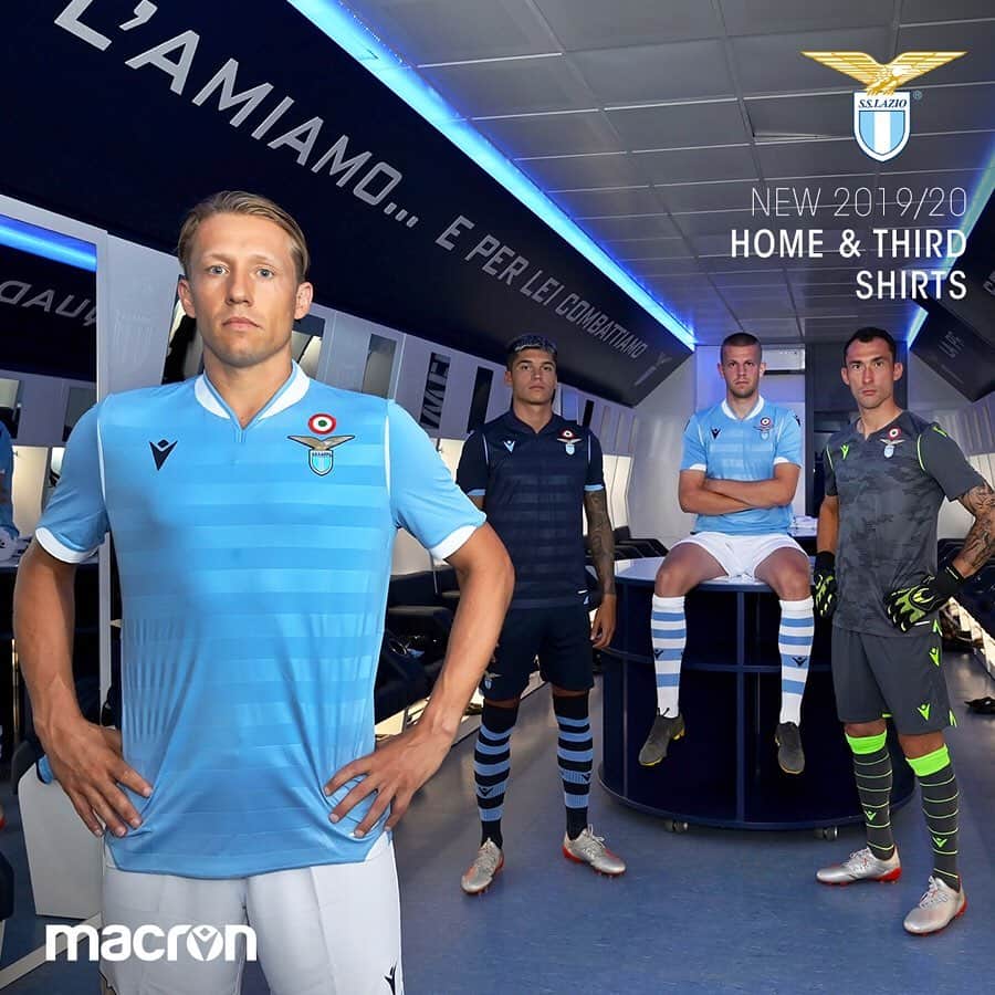 SSラツィオさんのインスタグラム写真 - (SSラツィオInstagram)「👕 Our new Home and Third kits by @macron  #CMonEagles 🦅」7月10日 22時40分 - official_sslazio
