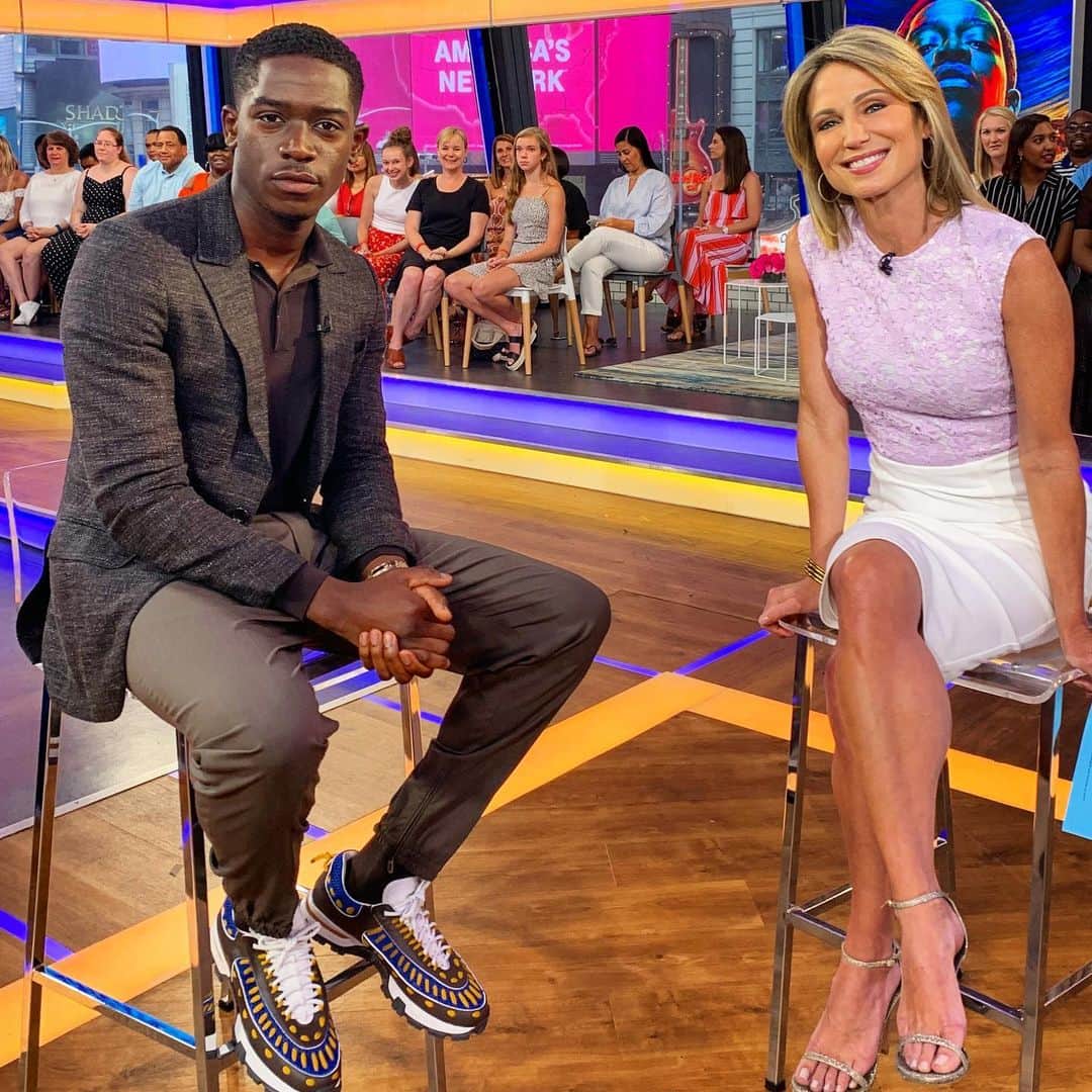 Good Morning Americaさんのインスタグラム写真 - (Good Morning AmericaInstagram)「So great to talk to @damsonidris about his show #SnowfallFX! What a talented and charming man!」7月11日 5時34分 - goodmorningamerica
